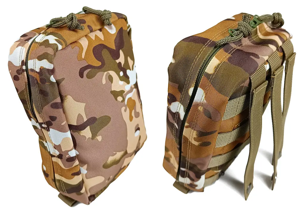Підсумок аптечка тактична MOLLE Multicam Arid (степовий) для РПС, разгрузки або жилету - фото 4