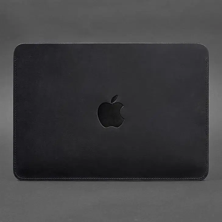 Чохол BlankNote Crazy Horse для MacBook 13 дюймів із натуральної шкіри Синій - фото 3