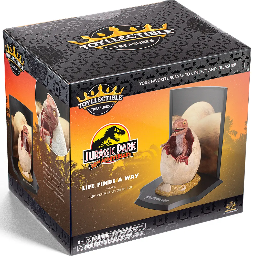 Фигурка Jurassic Park Egg (Парк Юрского периода) 12,5 см - фото 7