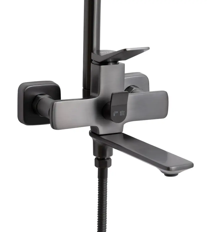 Душова система універсальна Qtap Presto Graphite QTPRE111GRP45585 - фото 2