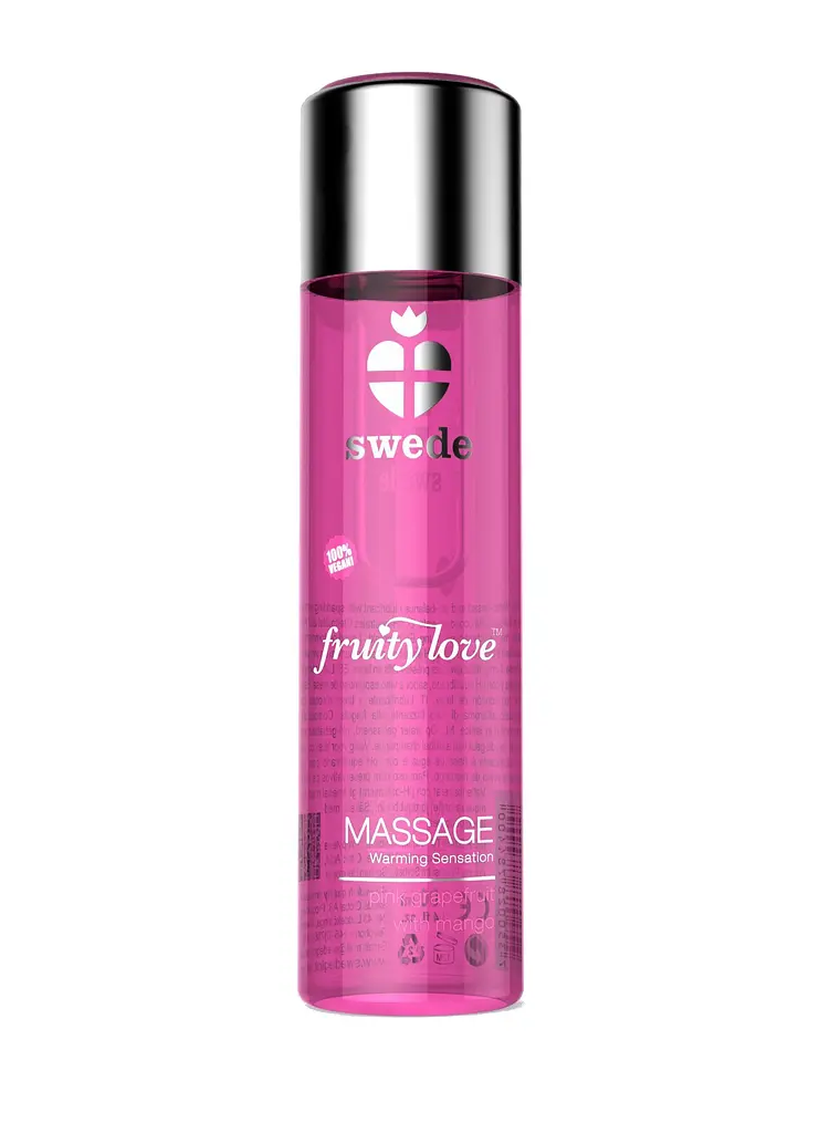 Масажна олія Swede Fruity Love Pink Grapefruit With Mango, 60 мл (грейпфрут та манго)