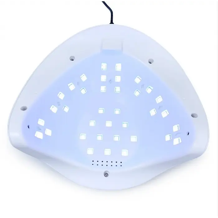 УФ лампа для гель-лаку SUN Five LED UV Lamp 48 W для полімеризації, нарощування нігтів USB Рожева - фото 4