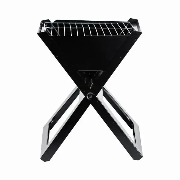 Мангал складаний TS Kitchen переносний з хромованою решіткою HP451M - фото 3