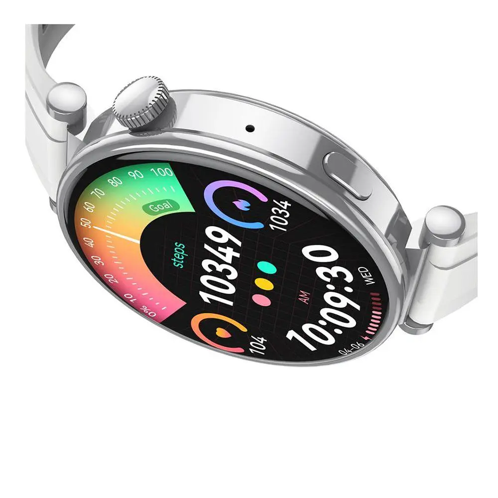 Смарт годинник XO GT4 mini AMOLED IP68/1.32 Bluetooth V5.3 200mAh Silver - фото 3