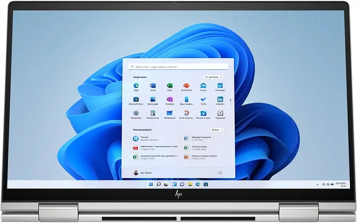 Ноутбук HP ENVY x360 15-fe0000ru 15.6' FHD OLED Touch, Intel i7-1355U, 16GB, F1024GB, NVD3050-4, Win11, серебристый (826N5EA) - фото 4