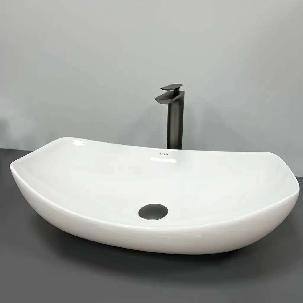 Умивальник VBI Ostuni white накладний VBI-012601, Білий - фото 2