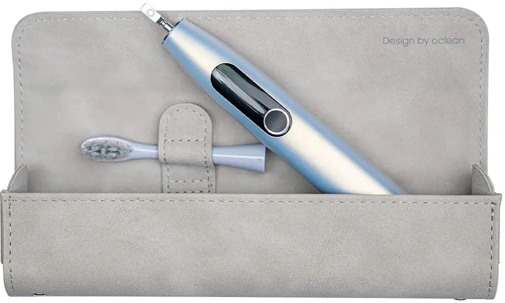 Дорожній футляр для зубної щітки Oclean Toothbrush Travel Case Сірий New Soft (6970810553406) - фото 2