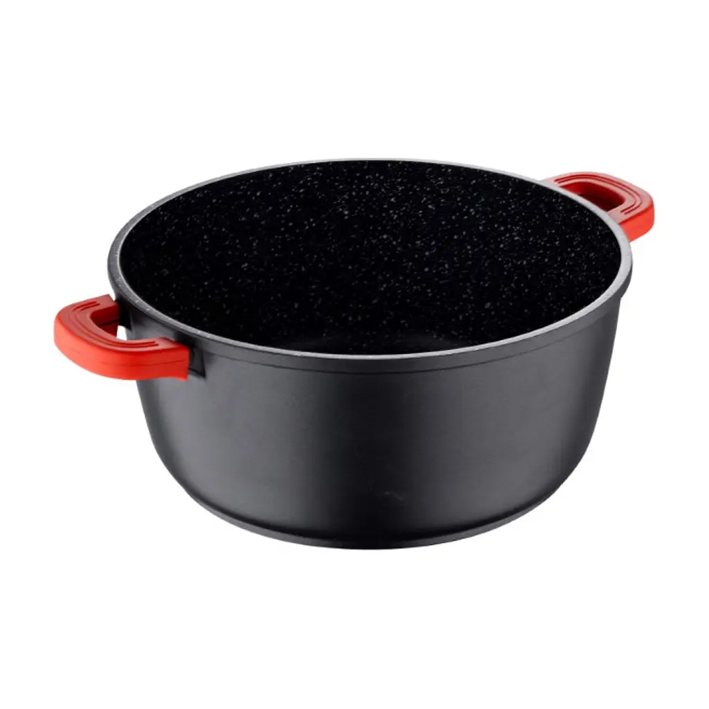 Каструля Bergner Chroma, з кришкою 20 см, 2.2 л (BG-30114-BK) - фото 3