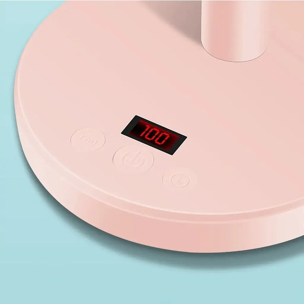 Портативний вентилятор Jile Desktop small fan 01 Pink (1146684) [167298] - фото 9
