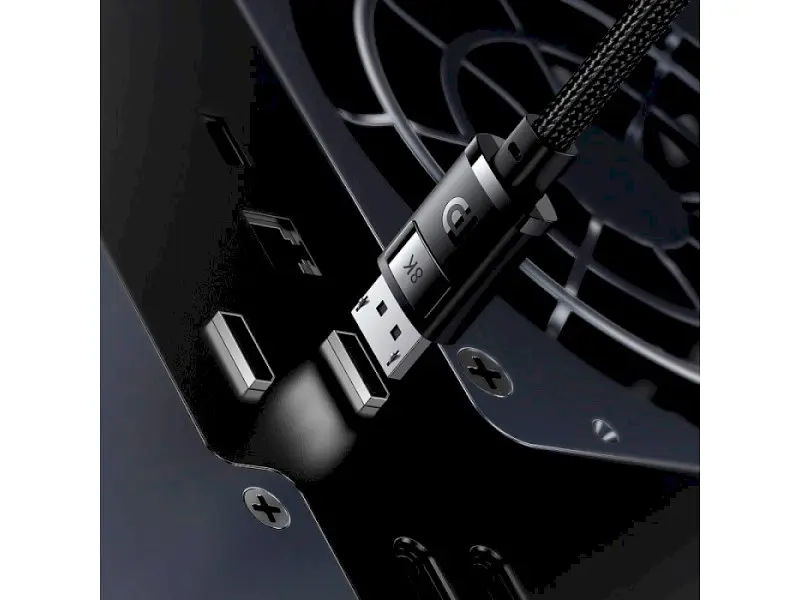 Кабель BASEUS High Definition Series DisplayPort 1.5m Black (B00633706111-01) - фото 7