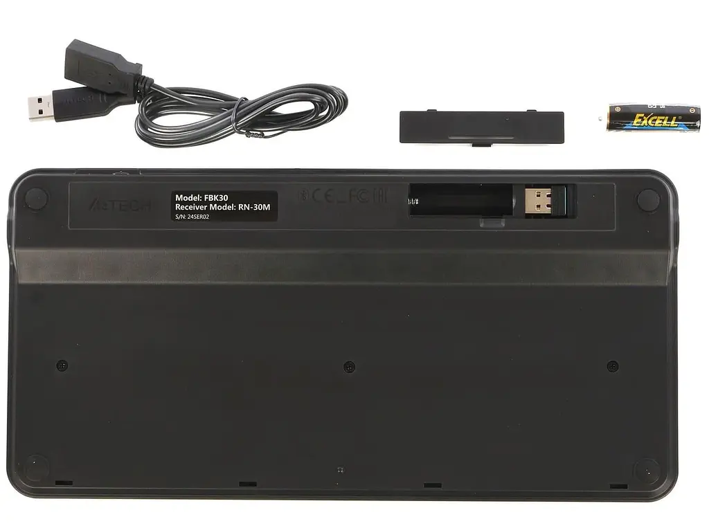 Клавіатура A4Tech Fstyler FBK30 (Black) (FBK30 (Black)) - фото 6