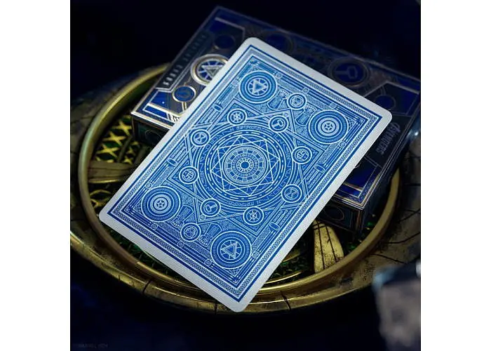 Карты игральные United States Playing Card Company Theory11 Avengers (blue) (PC_T11AVEB) - фото 4