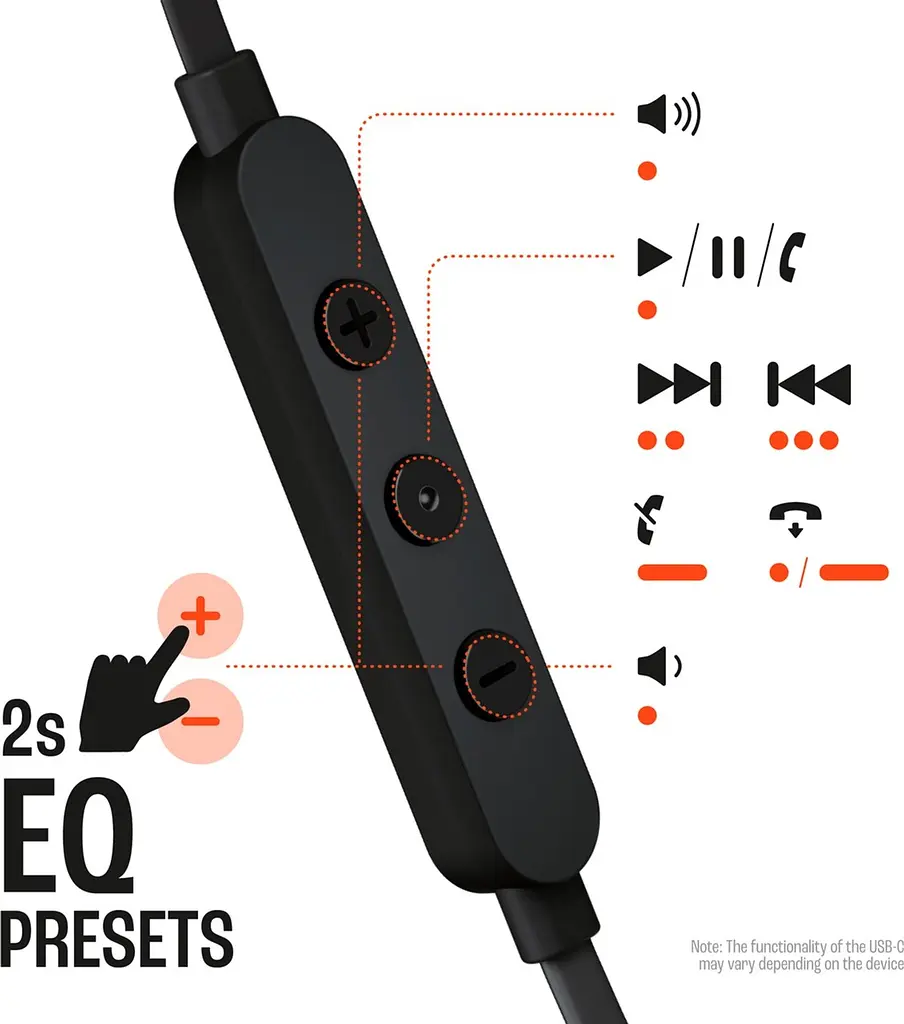 Навушники JBL Tune 305C USB Black (JBLT305CBLK) - фото 2