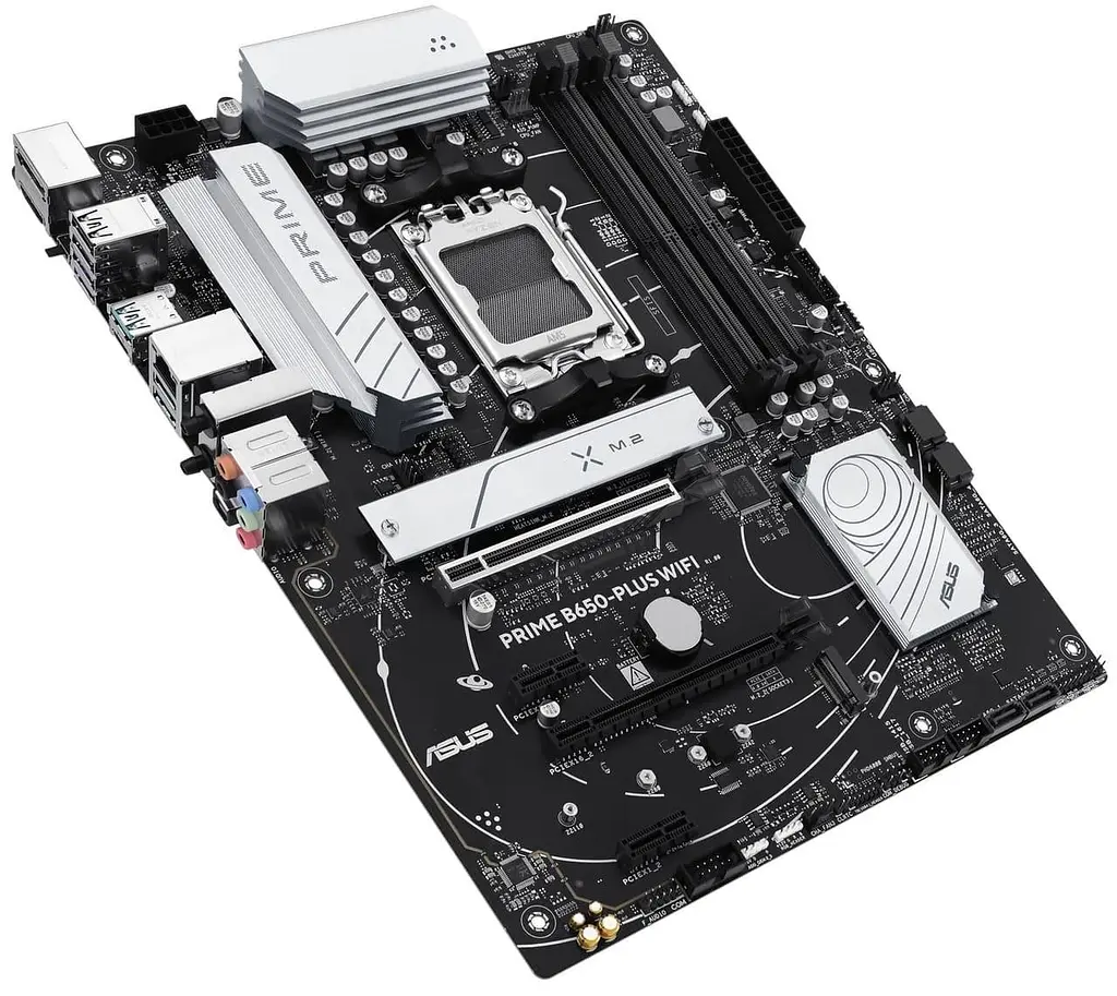 Материнська плата ASUS PRIME B650-PLUS WIFI (PRIME B650-PLUS WIFI) (Socket AM5, AMD B650, ATX) - фото 3