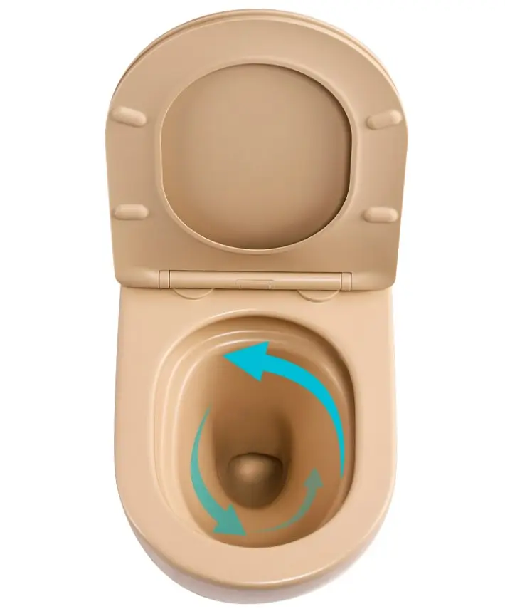 Унітаз підвісний Qtap Robin Ultra Quiet, з сидінням Slim Duroplast/ Soft-close/ Quick relase QT13332381АSSB - фото 5