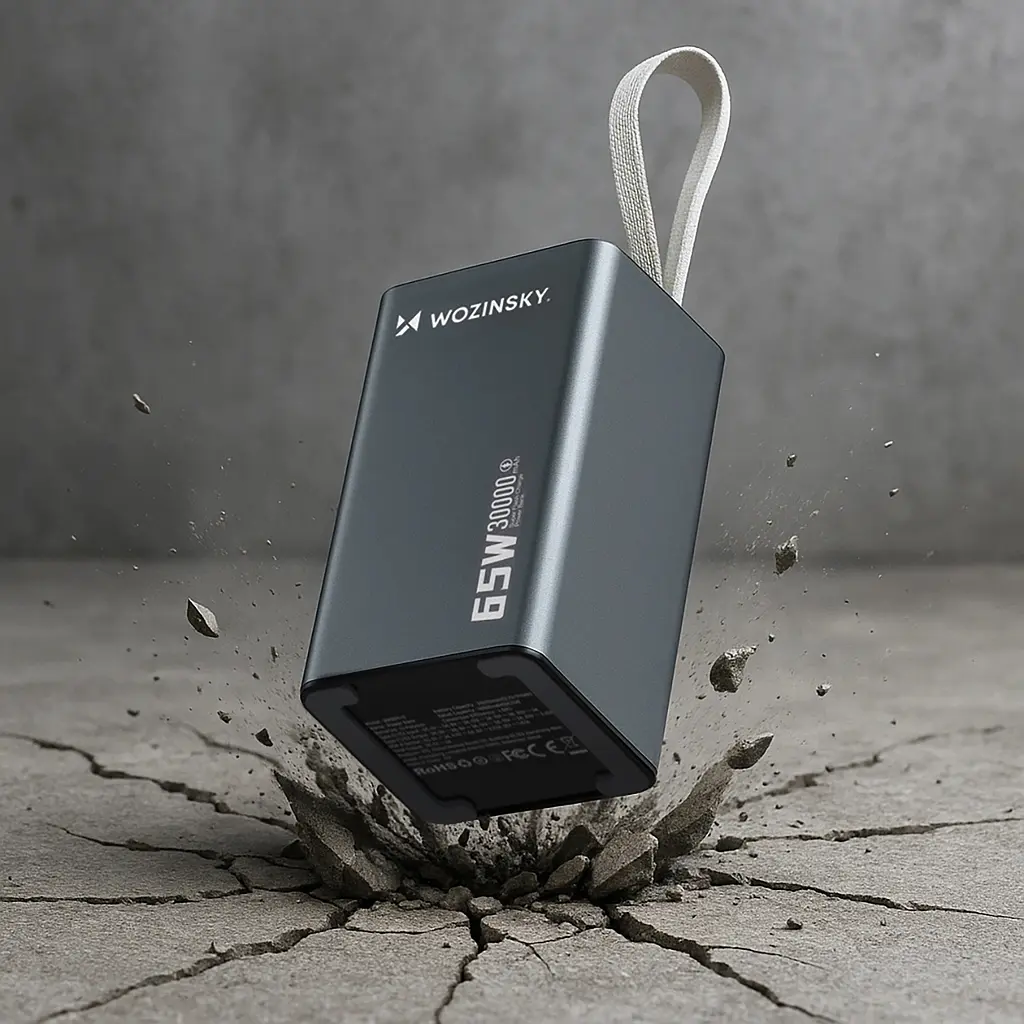 УМБ Wozinsky 30000mAh K65+ 65W PD,QC USB-A,2xUSB-C Gray - фото 5