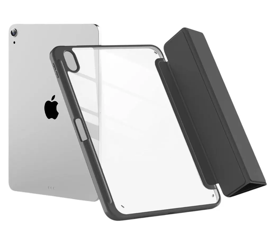 Чохол Primolux Transparent для планшета Apple iPad 11" (A16) 2025 (A3354 / A3355 / A3356) - Black/Clear - фото 2