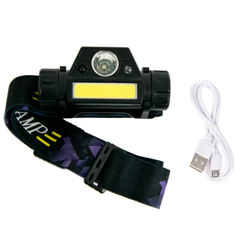 Налобный фонарь с сенсором и магнитом BL1898 Sensor №7476 - фото 5
