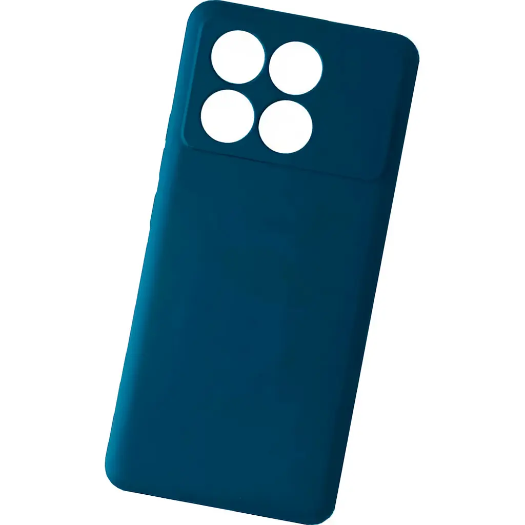 Чехол DK Full Silicone Case для Poco X6 Pro 5G Navy Blue [102318] - фото 3