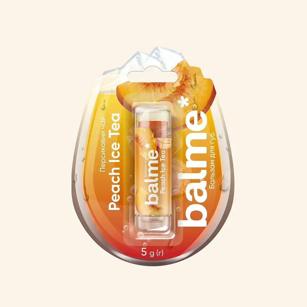 Бальзам для губ Balme Peach Ice Tea, 5 г - фото 3
