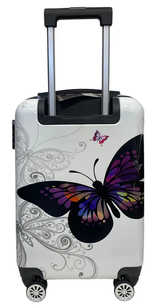 Валіза маленька Madisson Snowball 26820 з полікарбонату 30 л 55×35×20 см Біла - фото 5