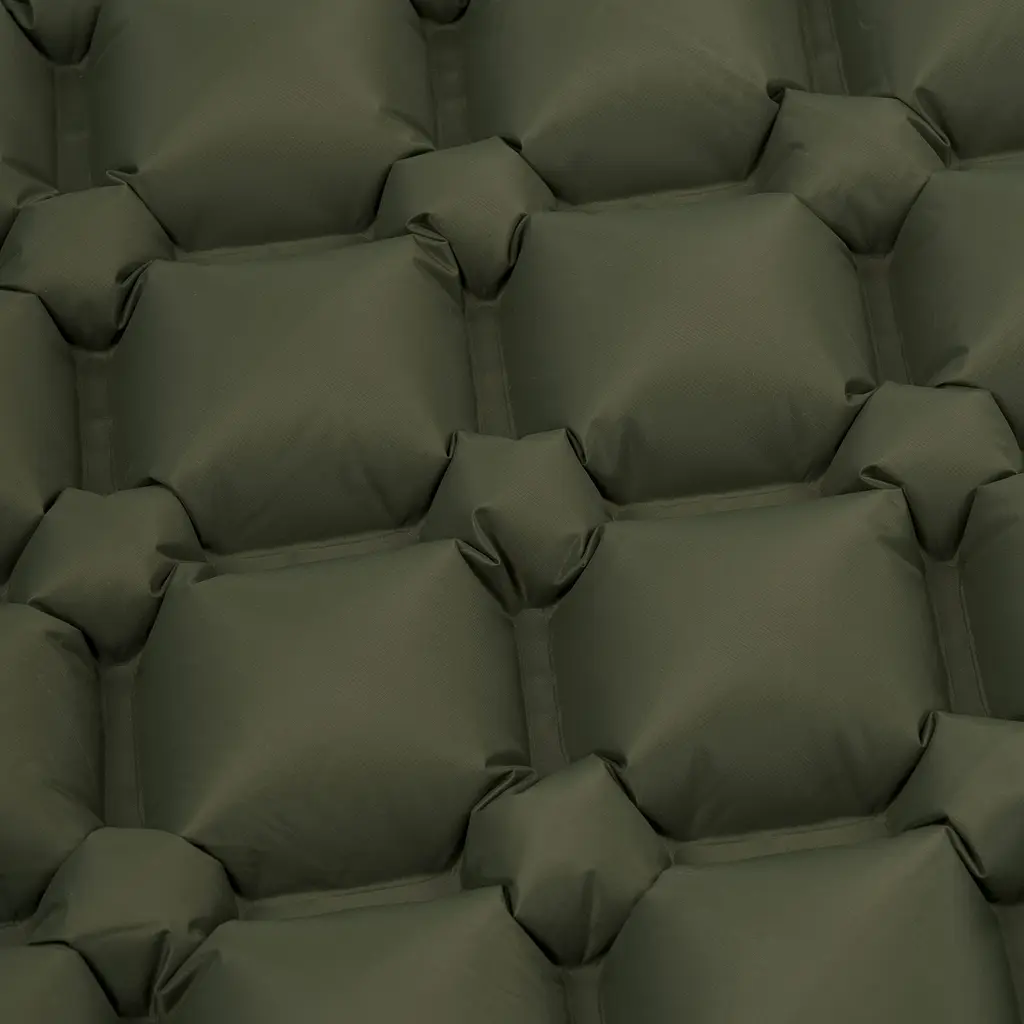 Килимок надувний Highlander Nap-Pak Inflatable Sleeping Mat PrimaLoft 5 cm Olive (AIR072-OG) - фото 5