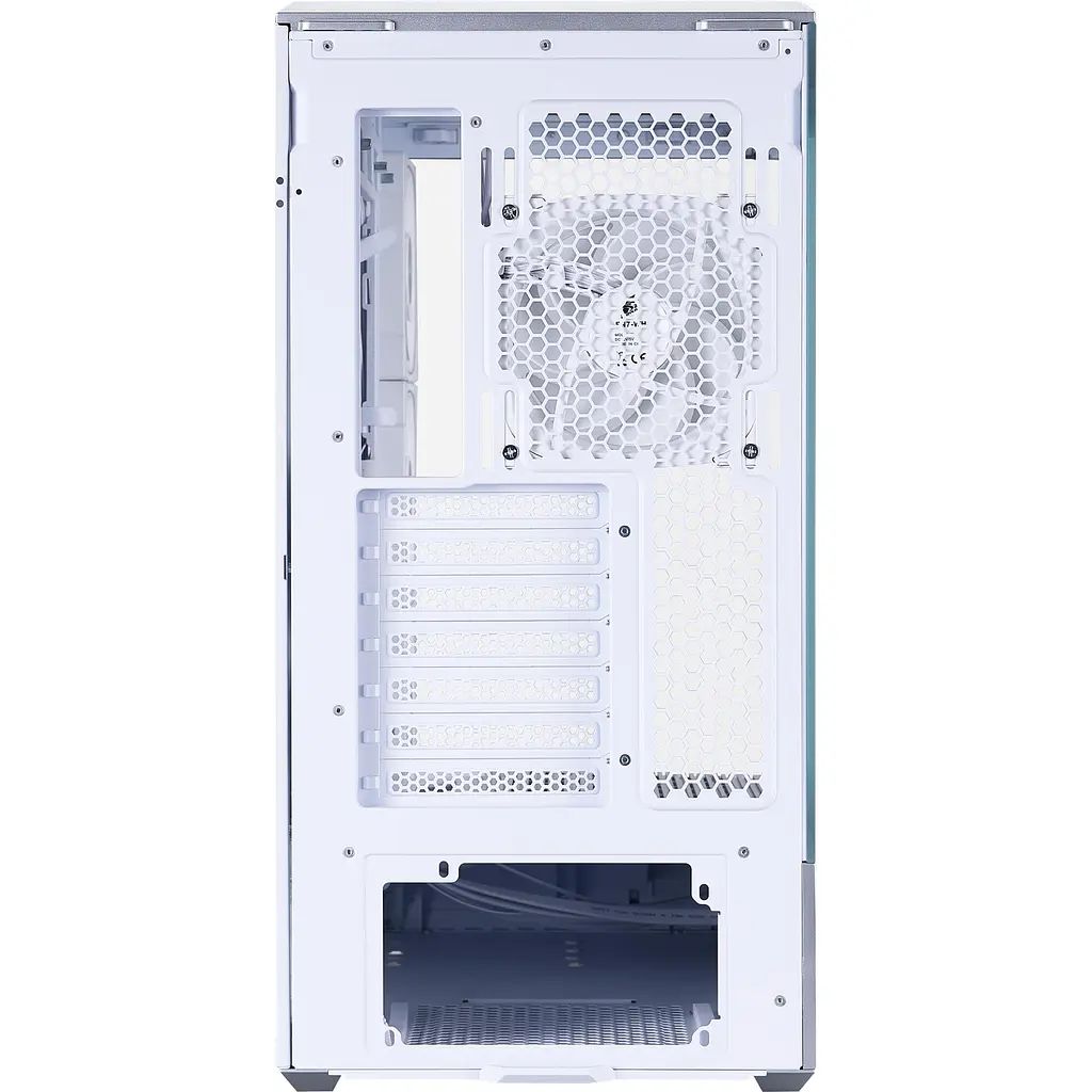 Корпус 1stPlayer GM7-SV-3FN7R-W-1FN7-W Silver - фото 4
