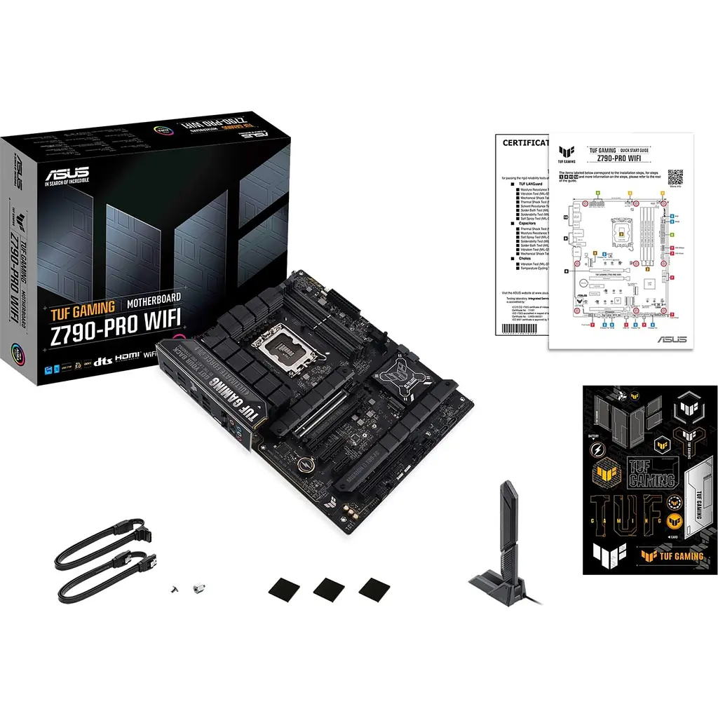 Материнська плата ASUS TUF GAMING Z790-PRO WIFI (TUF GAMING Z790-PRO WIFI) (Socket 1700, Intel Z790, ATX) Б/в - фото 6