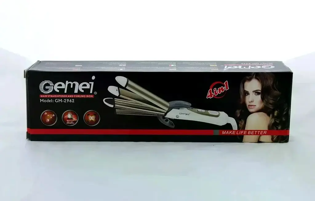 Щипці для волосся GEMEI GM-2962 4 в 1 T200 - фото 2