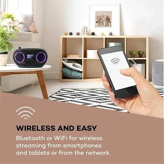 Интернет радио Бумбокс Auna Roadie Smart (10034031) - фото 6