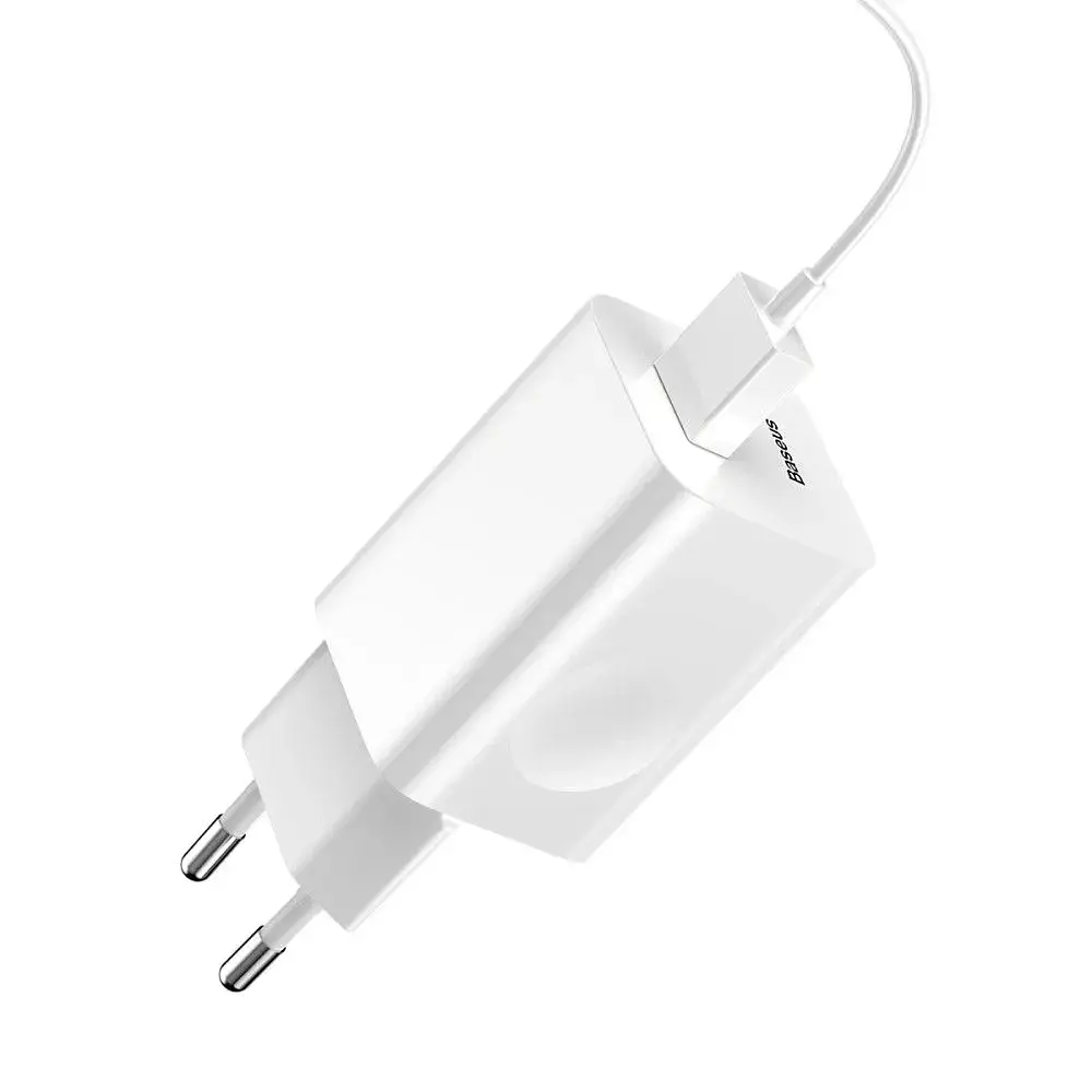 Мережевий зарядний пристрій Baseus Wall Charger QC3.0 (CCALL-BX02) білий - фото 5