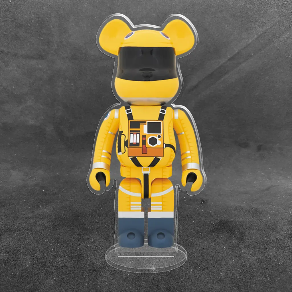 Акрилова колекційна фігурка Bearbrick Space Suit (Yellow Version) - фото 2