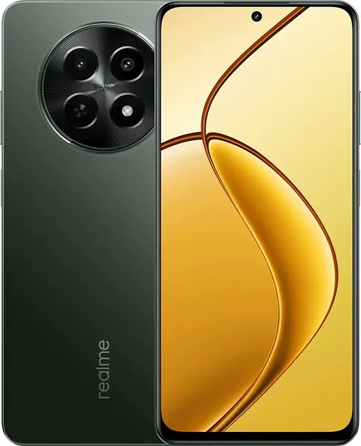 Смартфон Realme 12X 5G 12/256GB Glowing Black CN NFC