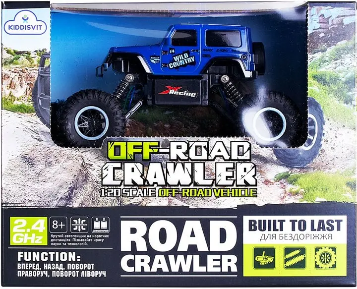 Машинка на радіокеруванні Sulong Toys Off-Road Crawler Wild Country синій (SL-106AB) - фото 11
