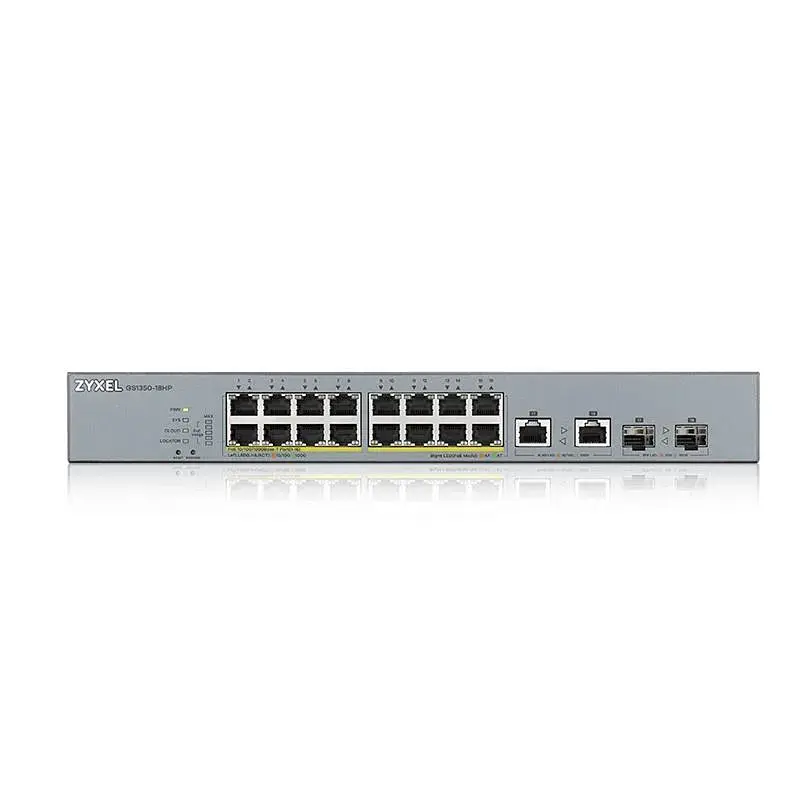 Комутатор мережевий ZyXel GS1350-18HP-EU0101F - фото 2