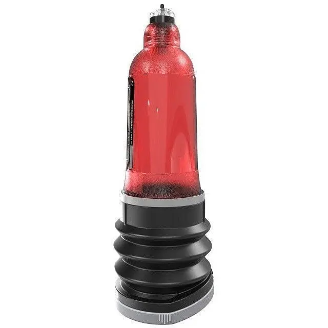 Гидропомпа Bathmate Hydromax 7 Wide Boy для увеличения члена 26х7 см красная - фото 2