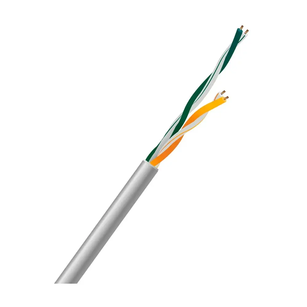 Кабель вита пара UTP CAT5E CU 0.5 2PR PVC Indoor Kraft 500m (33-00015) - фото 2