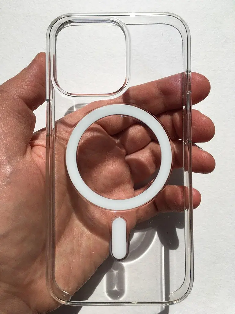 Оригінальний протиударний чохол Apple Clear Case MagSafe для iPhone 13 Pro Max Прозорий (MM313ZE/A) - фото 9