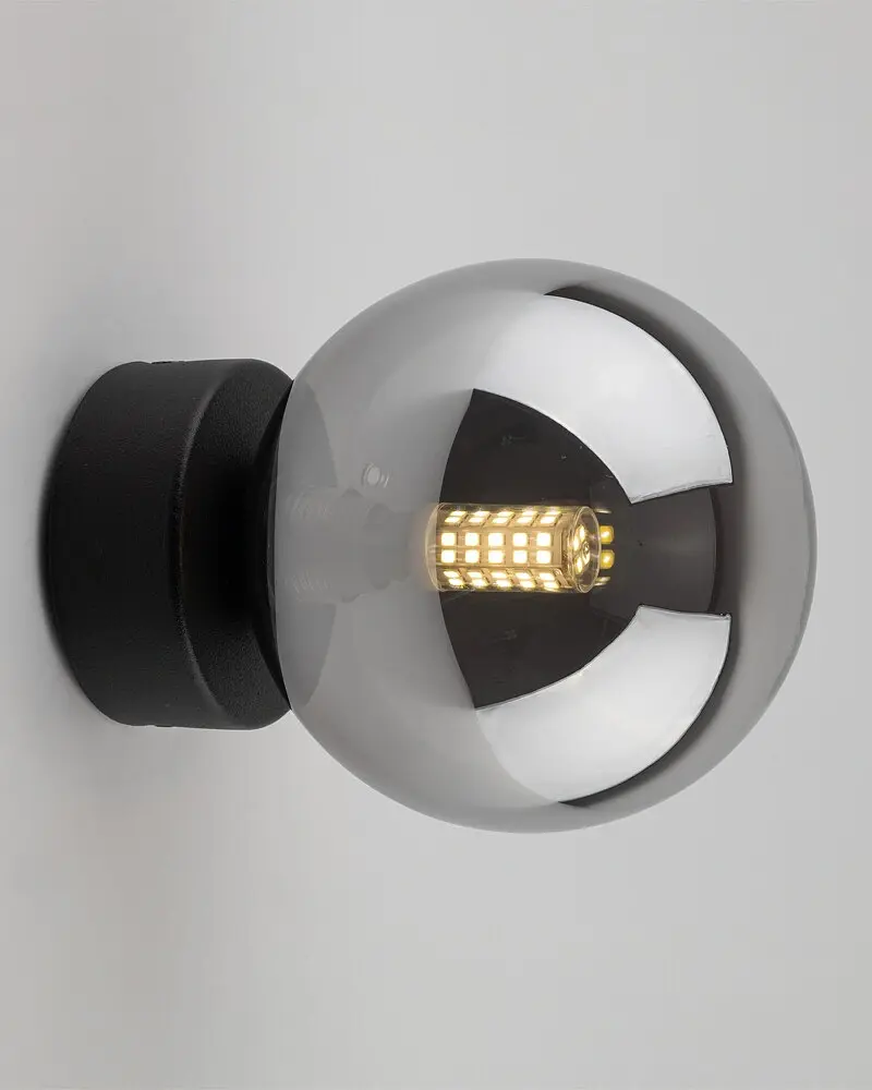 Бра, настінний світильник TK Lighting 10255 Estera G9 1x8W IP20 графітовий - фото 3