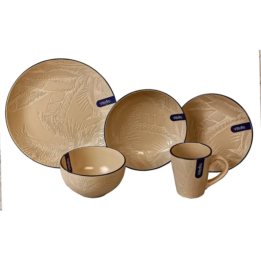 Тарілка обідня Vittora Офелія VT-P-1265OF 26.5 см (147179) - фото 4