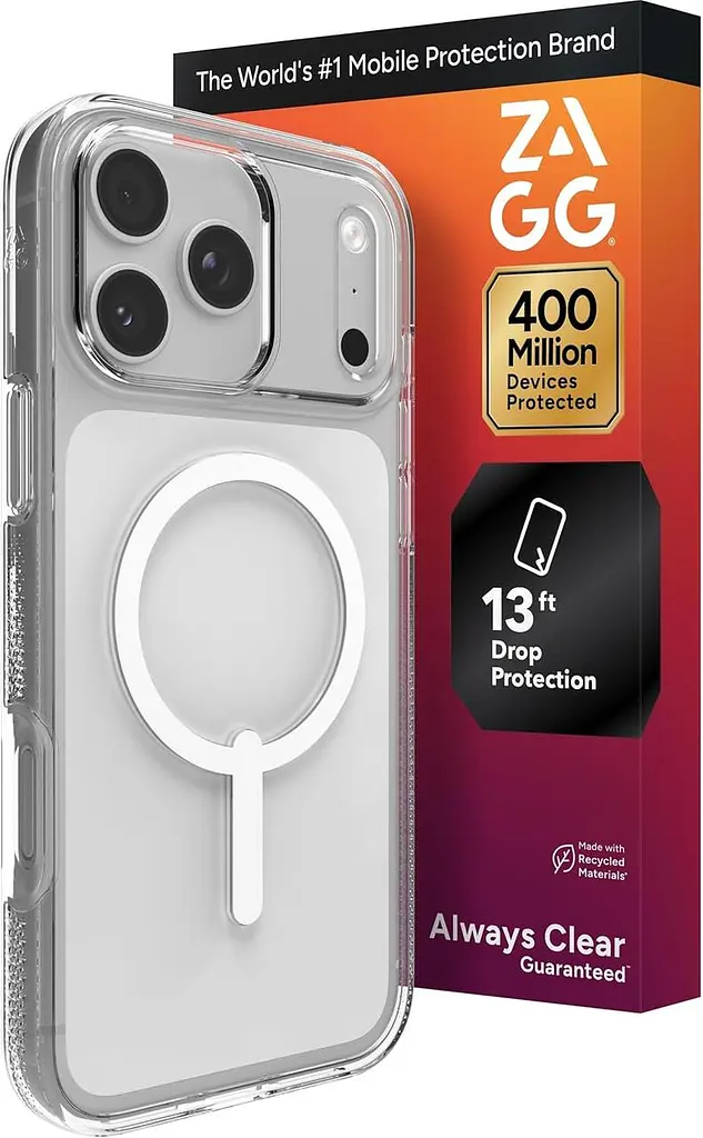 Чохол для iPhone 17 Pro Max ZAGG Gear4 Crystal Palace Clear Case MagSafe Прозорий протиударний - фото 9