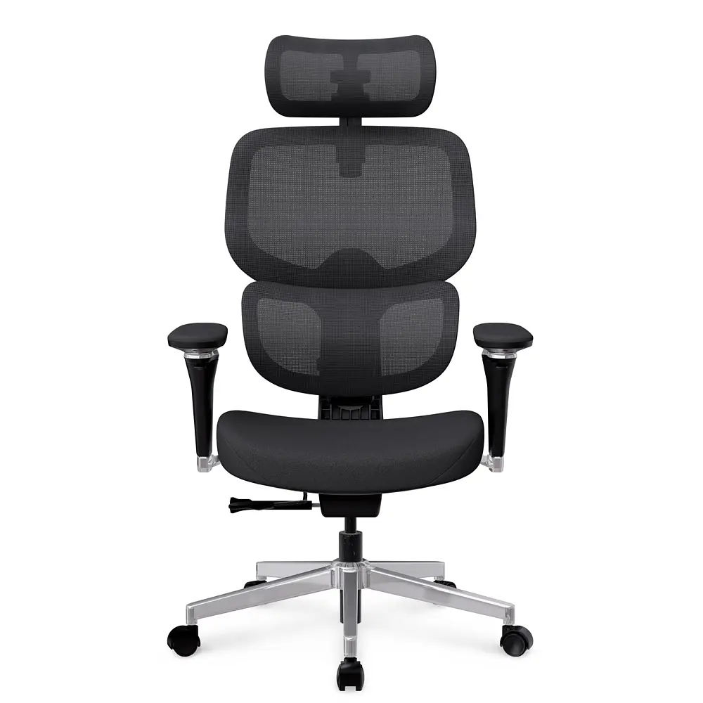 Крісло Mealux D2 Air Fabric Black (арт. HF-D2 F/B) - фото 3
