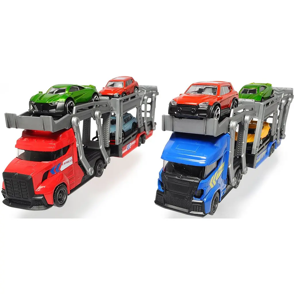 Автотранспортер Dickie Toys з 3 машинками 28 см в асортименті (3745008) - фото 3