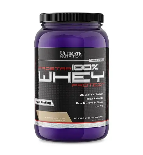 Протеїн Ultimate Nutrition Prostar 100% Whey Protein, 908 грам - Ваніль