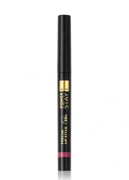 Губная помада Суперстойкость Avon Power Stay Up To 10 Hour Темно-бордовый/Model Maroon - фото 3