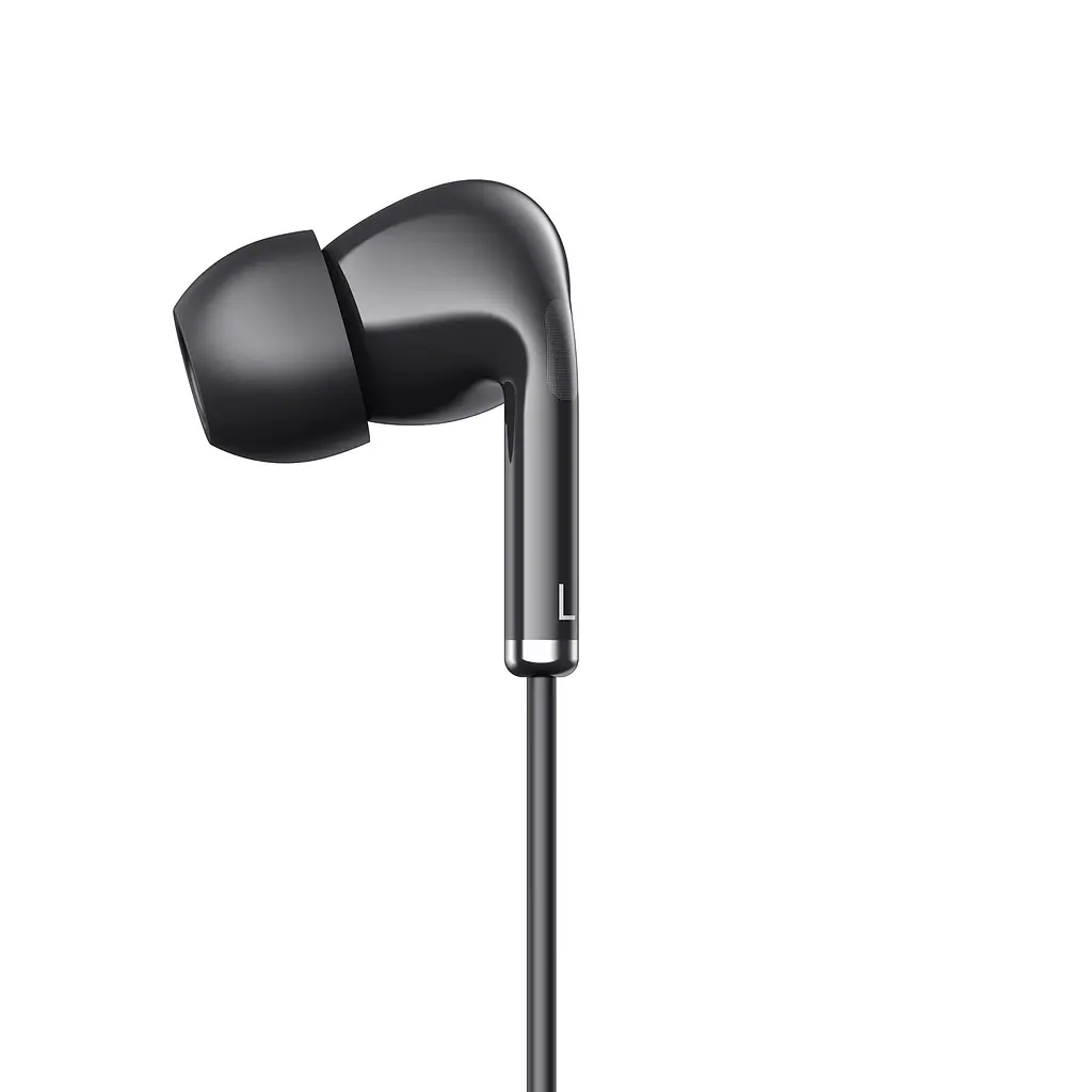 Вакуумні навушники з мікрофоном HAVIT HV-E306P Black HAVIT (29273-000) - фото 3