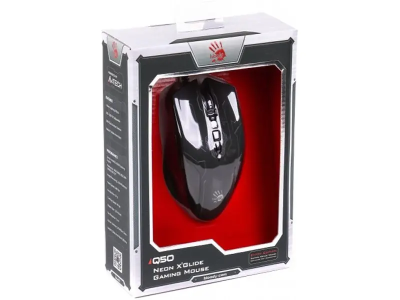 Миша A4 Tech Q50 Bloody Battlefield USB - фото 4