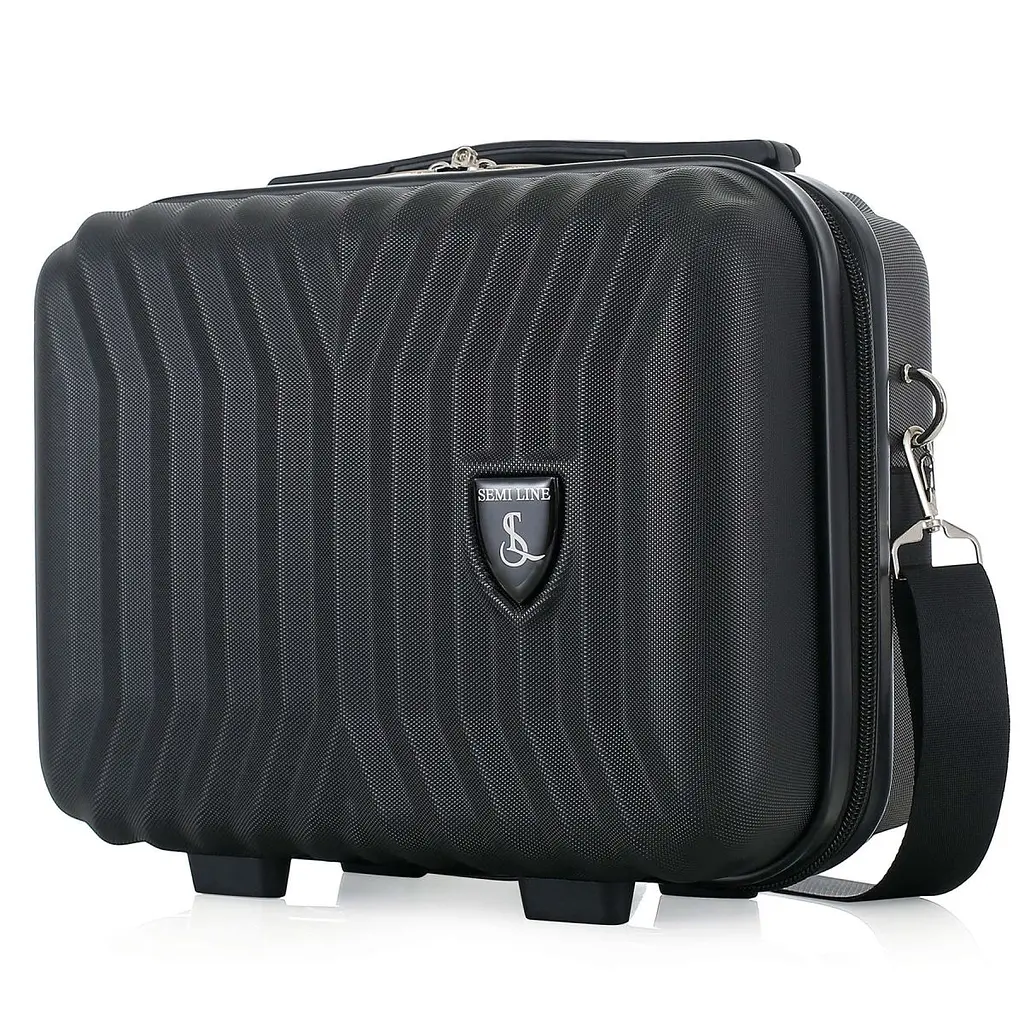 Бьюті-кейс Semi Line 12L Black (T5984-1) - фото 8