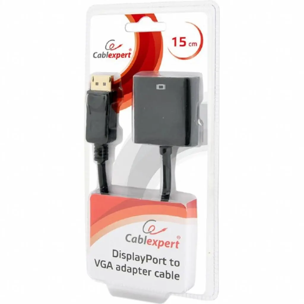 Перехідник DisplayPort to VGA Cablexpert (AB-DPM-VGAF-02) - фото 2