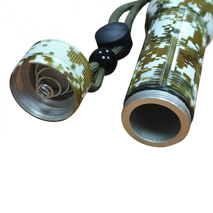 Ручний акумуляторний ліхтар камуфляж з функцією Power Bank 1200 Lumen AK132M - фото 6